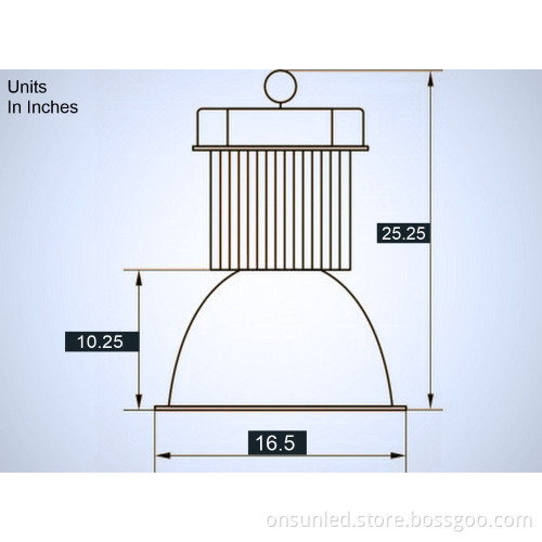 Professional ip65 150W explosion proof led high bay light